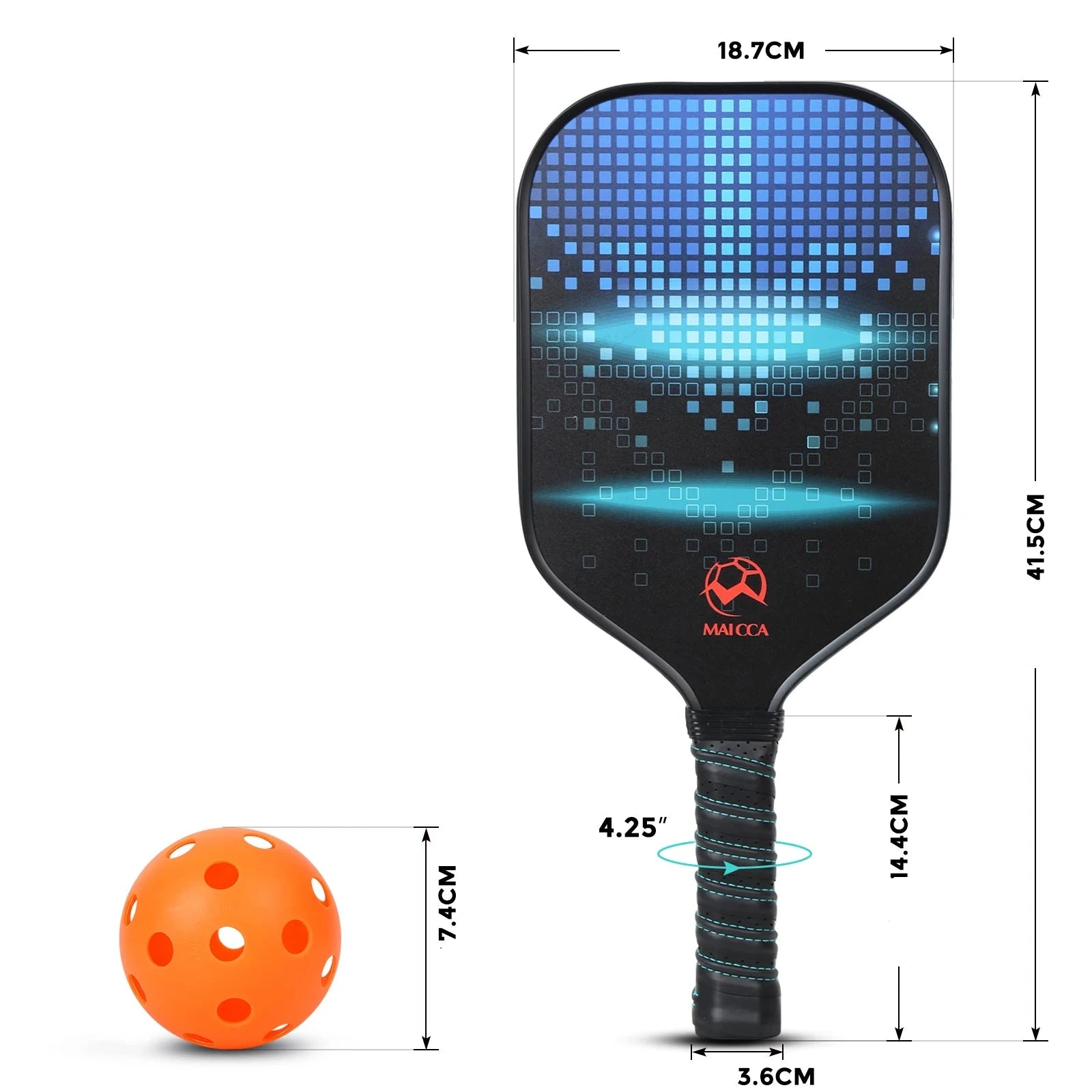 Conjunto Raquete Pickleball