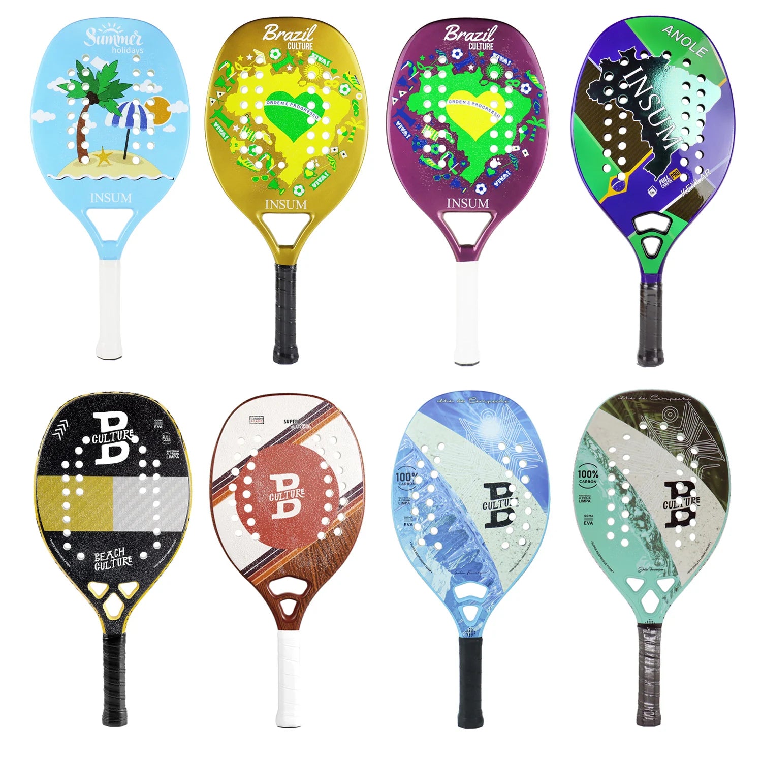 Raquete Beach Tennis Insum Carbono